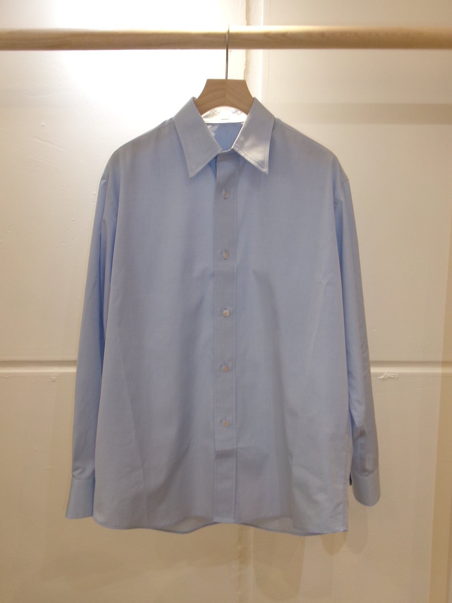 Cale Blue Regular Collar Shirt