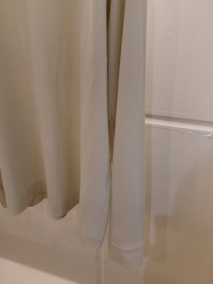 Cale Supima Kanoko One Button Long Sleeve -Ivory-