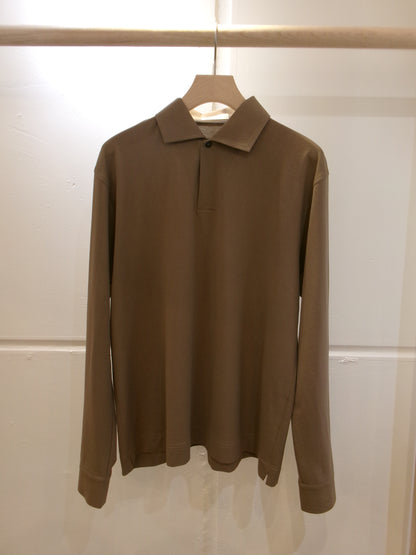 Cale Supima Kanoko One Button Long Sleeve