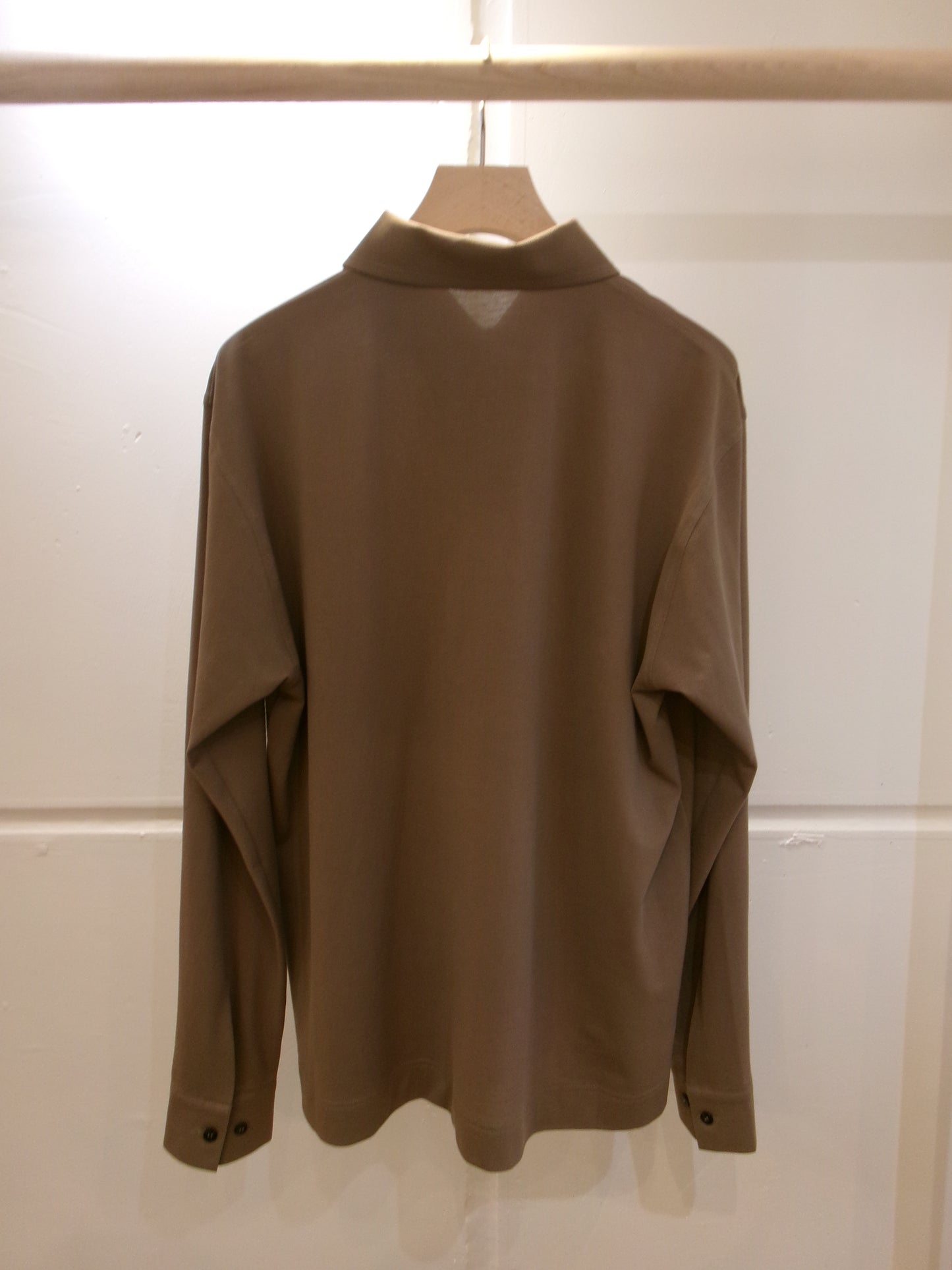 Cale Supima Kanoko One Button Long Sleeve