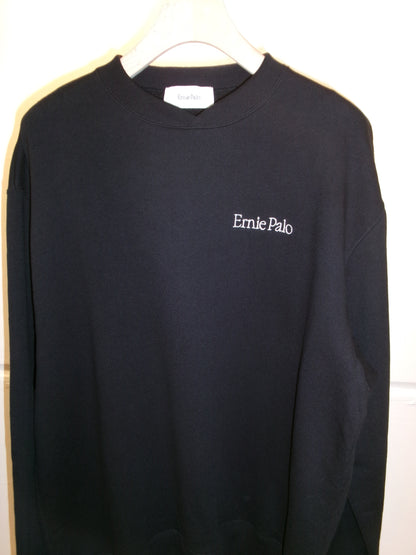 Ernie Palo Crew Neck Sweatshirt -Black-