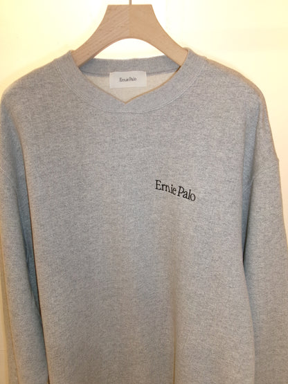 Ernie Palo Crew Neck Sweatshirt -Gray-
