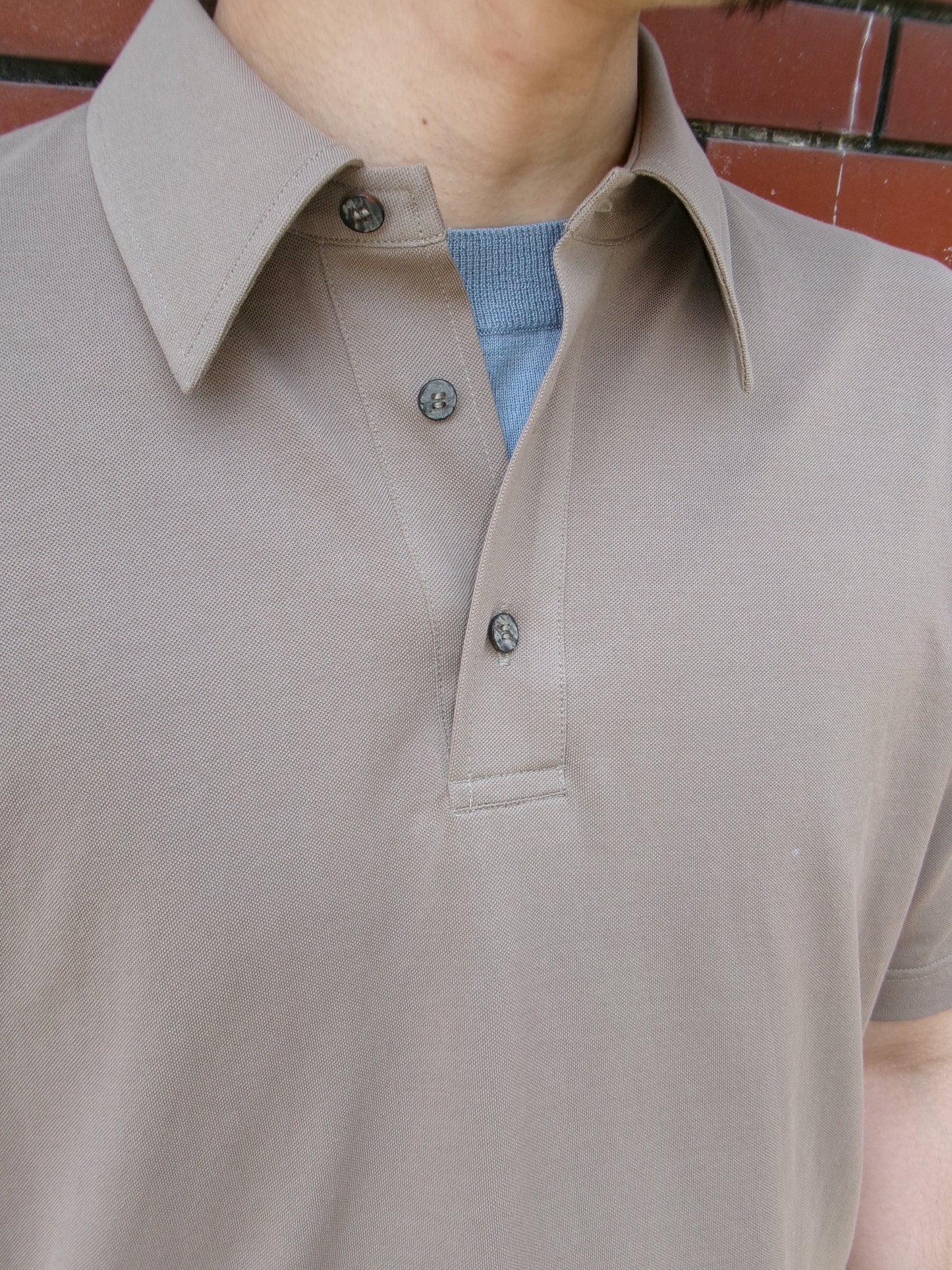 Cale Supima Kanoko Polo Shirt