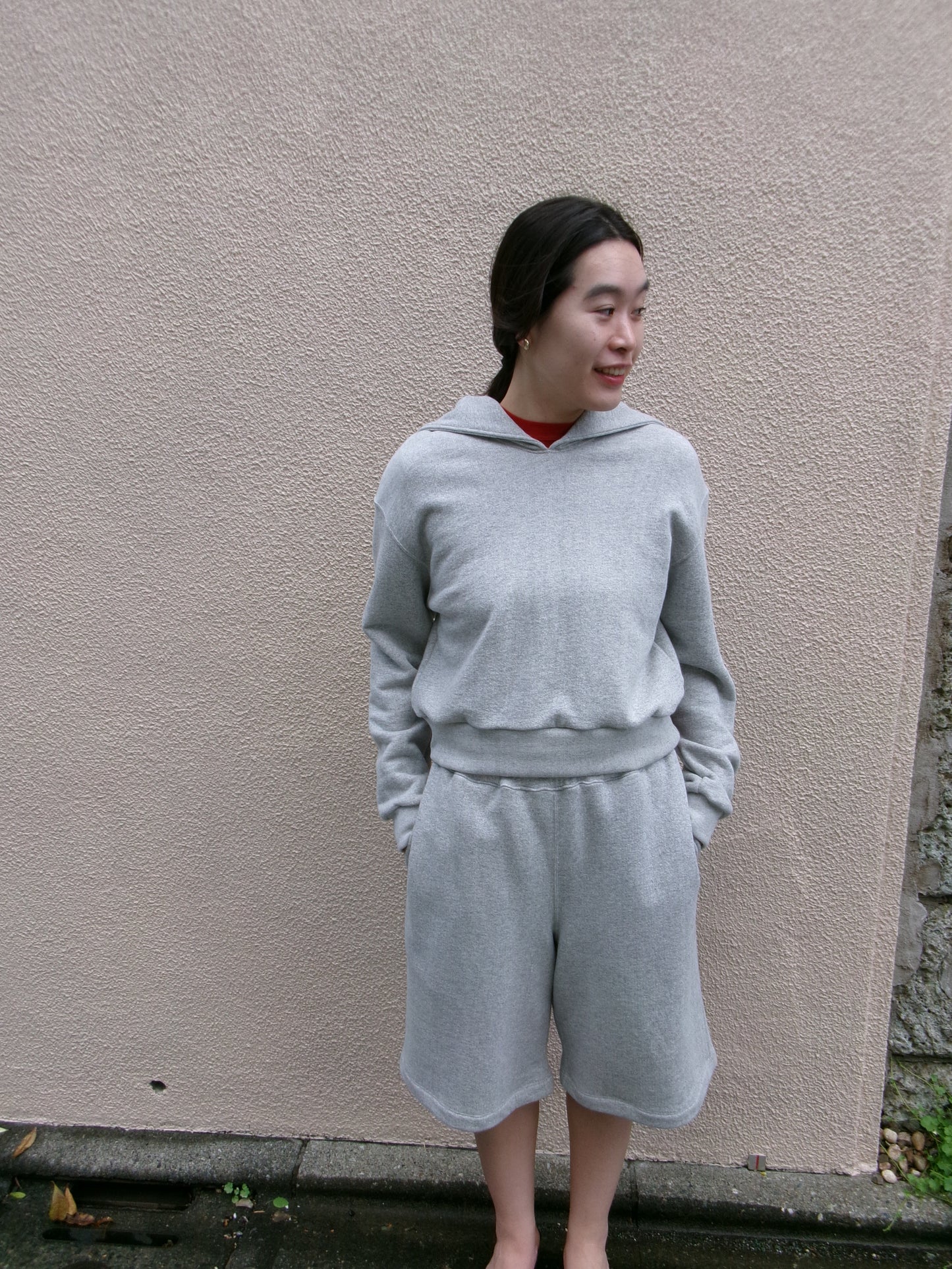 Ernie Palo Sailor Sweat Shirt -Gray-