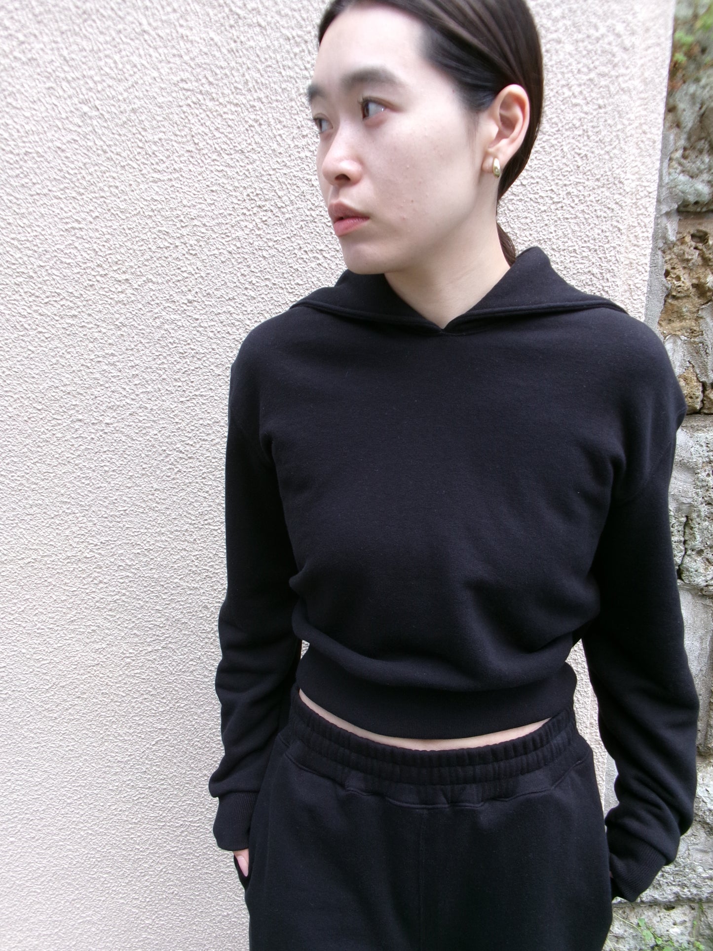 Ernie Palo Sailor Sweat Shirt -Black-