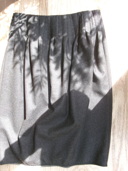JIL SANDER balloon Skirt  -Gray-