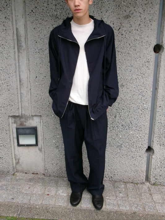 FUJI COTTON NYLON MOUNTAIN PARKA -NAVY-