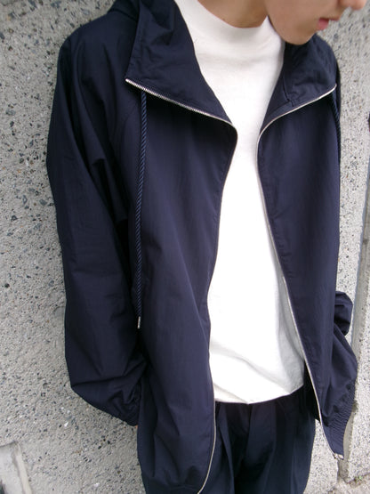 FUJI COTTON NYLON MOUNTAIN PARKA -NAVY-