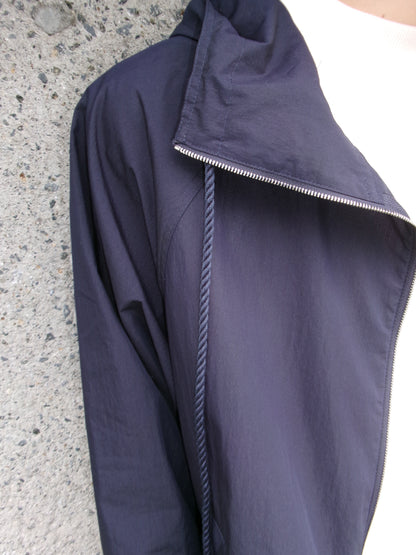 FUJI COTTON NYLON MOUNTAIN PARKA -NAVY-
