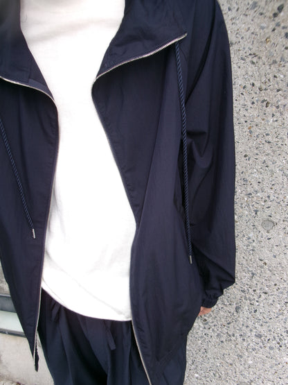 FUJI COTTON NYLON MOUNTAIN PARKA -NAVY-