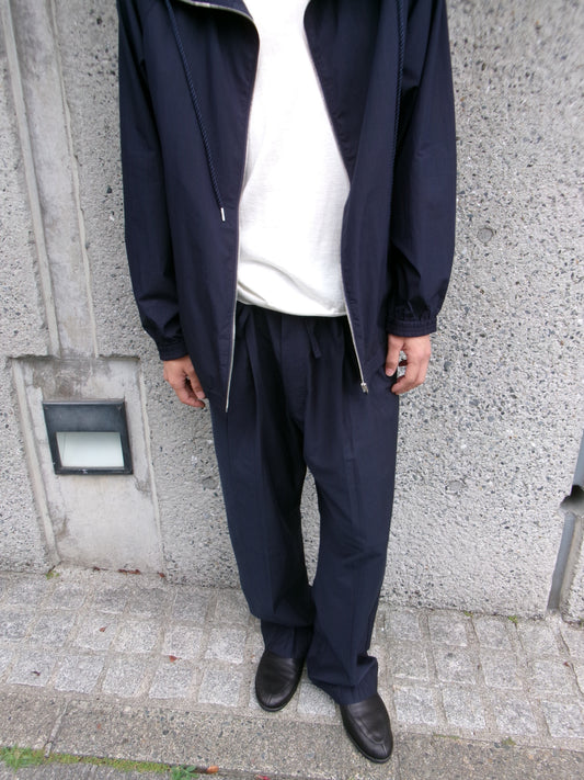 FUJI COTTON SILK BELTLESS PANTS