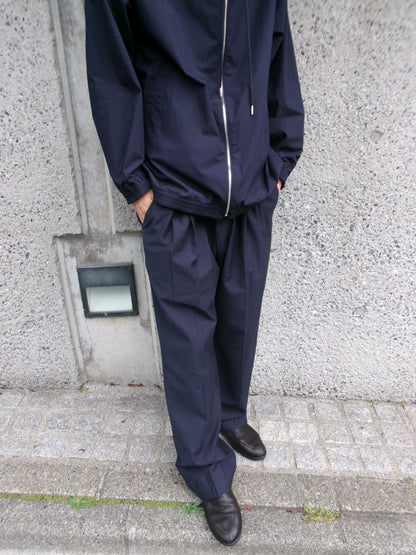 FUJI COTTON SILK BELTLESS PANTS
