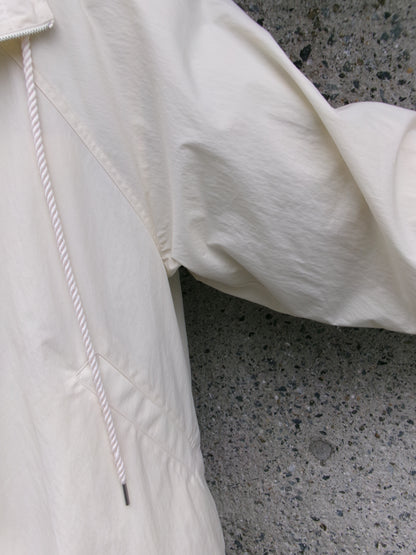 FUJI COTTON NYLON MOUNTAIN PARKA -IVORY-