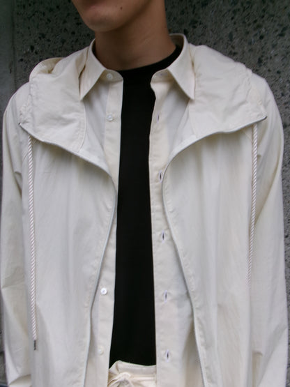 FUJI COTTON SILK BELTLESS PANTS