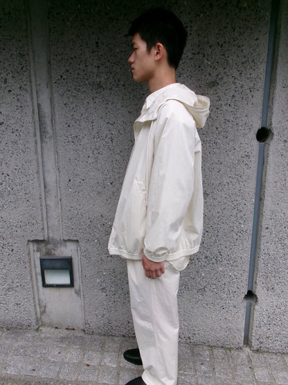 FUJI COTTON NYLON MOUNTAIN PARKA -IVORY-