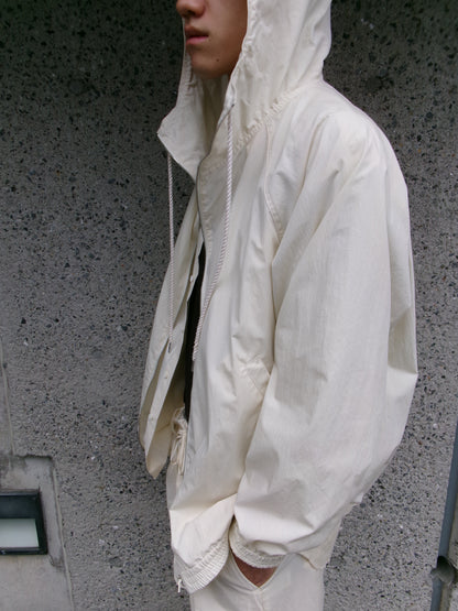 FUJI COTTON NYLON MOUNTAIN PARKA -IVORY-