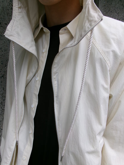 FUJI COTTON NYLON MOUNTAIN PARKA -IVORY-
