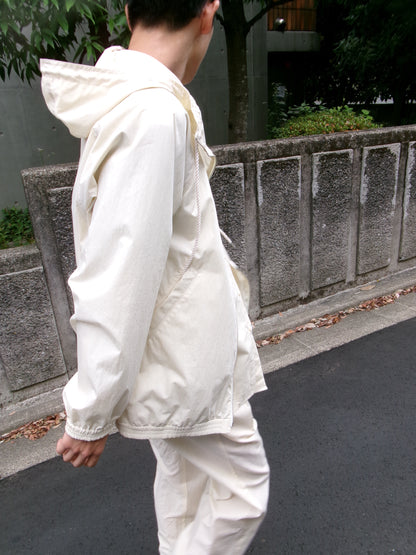 FUJI COTTON NYLON MOUNTAIN PARKA -IVORY-
