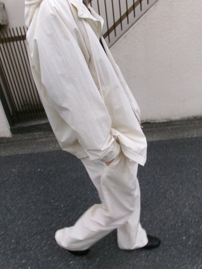 FUJI COTTON NYLON MOUNTAIN PARKA -IVORY-