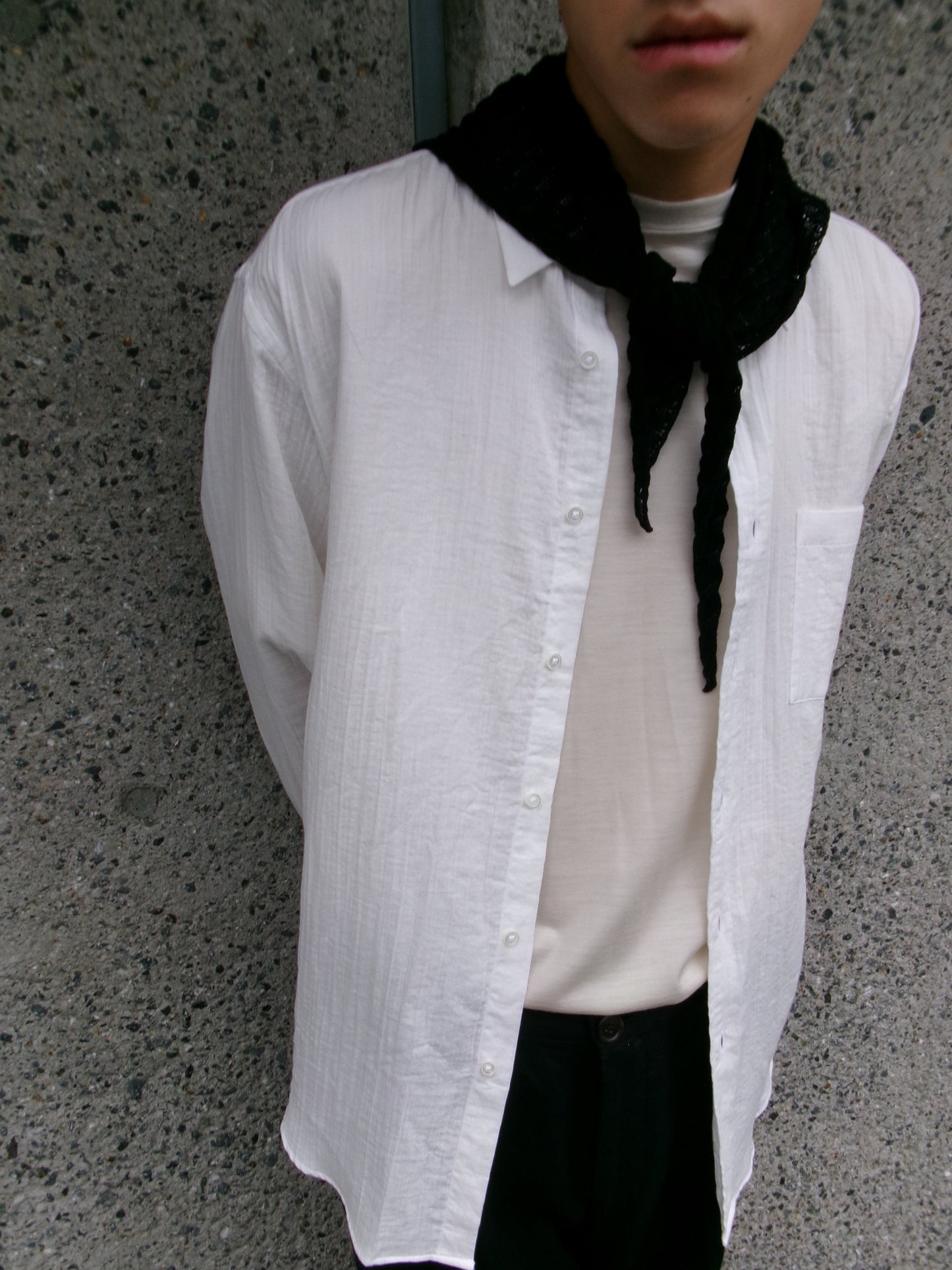 FUJI CLASSIC COLLAR CLOUD SHIRT
