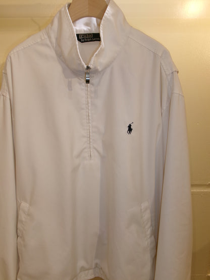 Polo by Ralph Lauren White Half-zip