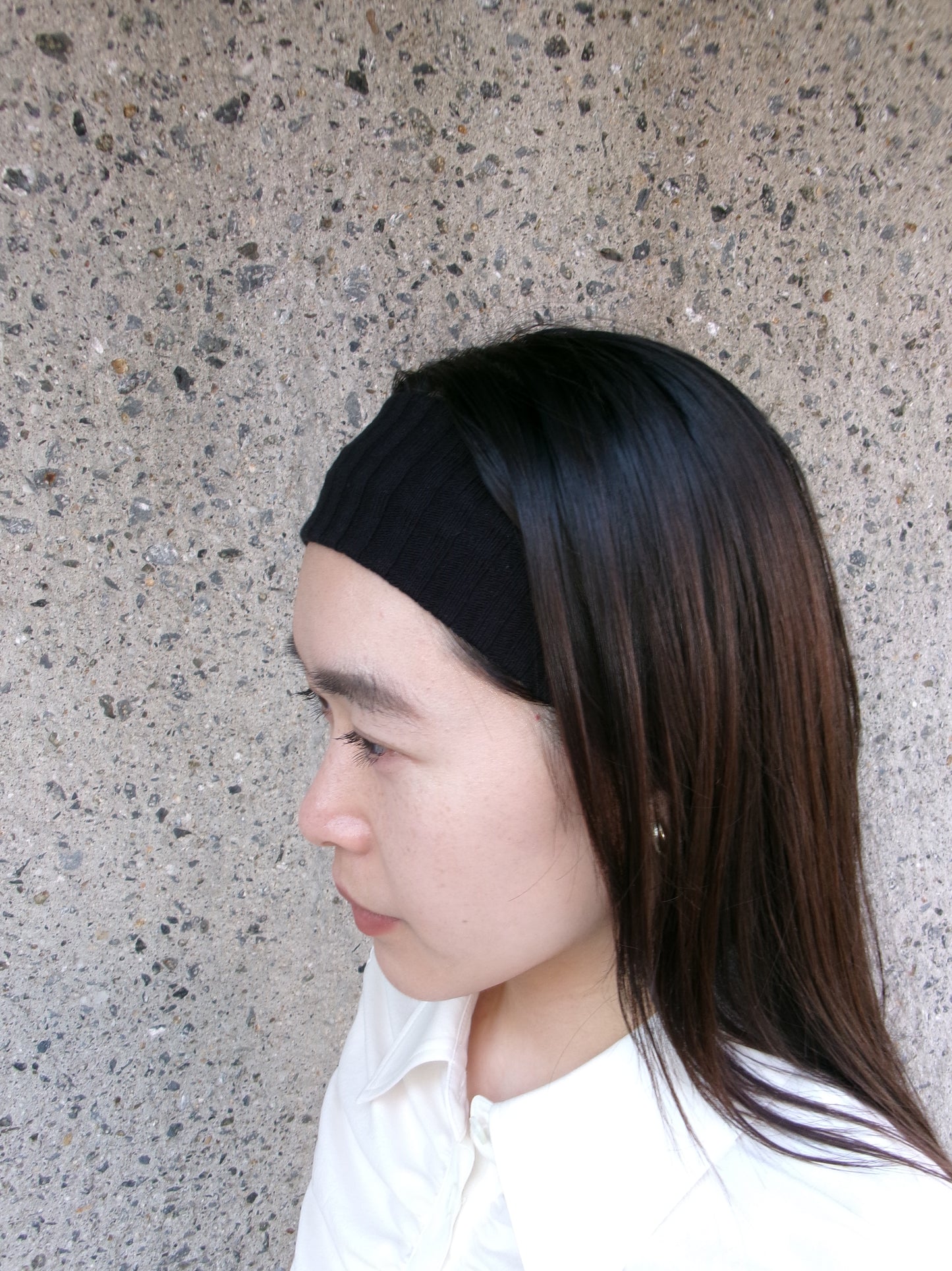Ernie Palo Knit Head Band - Black-
