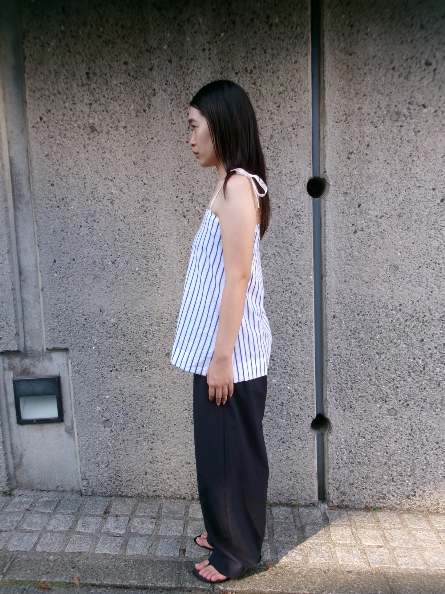 FUJI COTTON STRIPE CAMISOLE