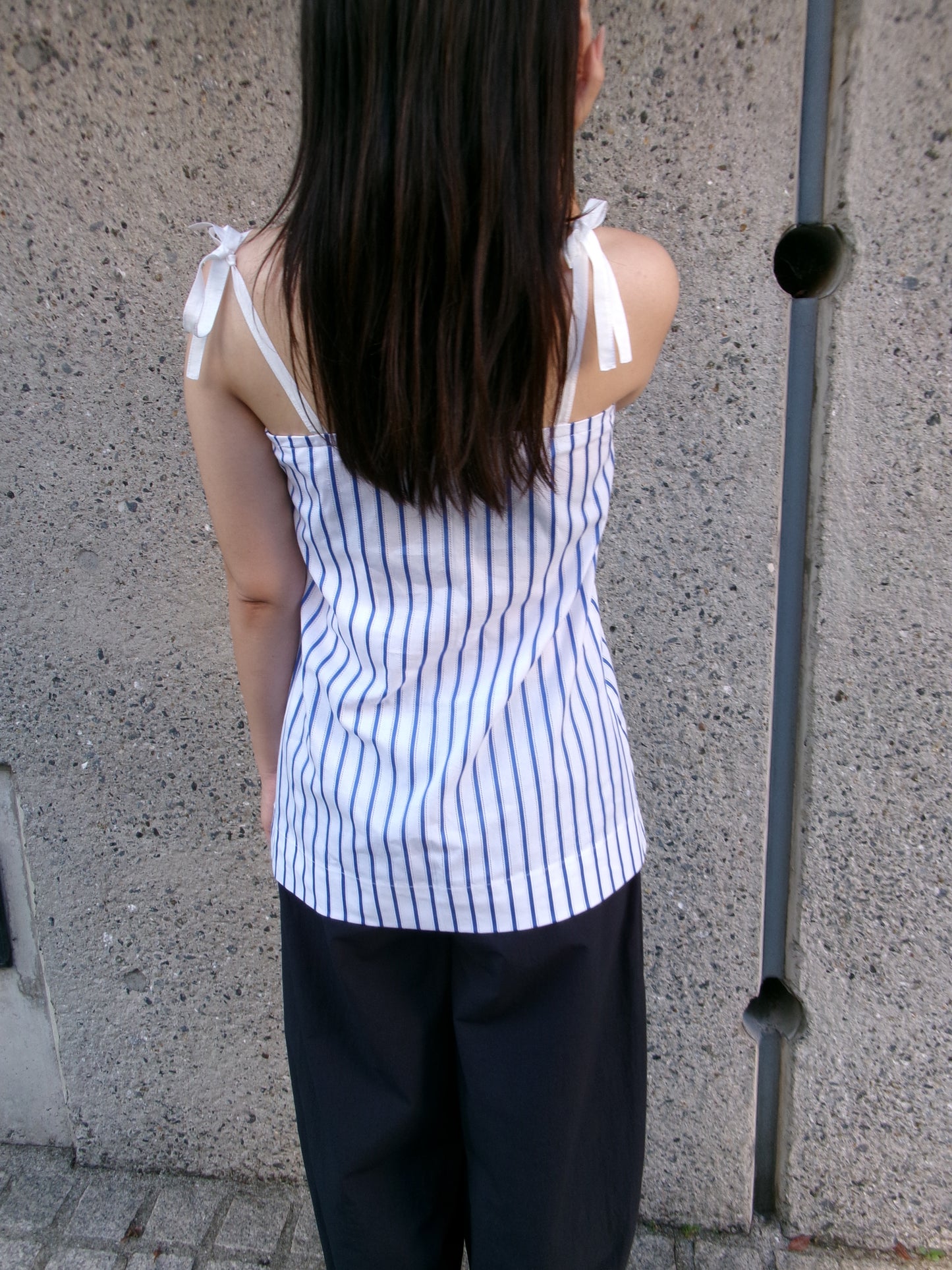 FUJI COTTON STRIPE CAMISOLE