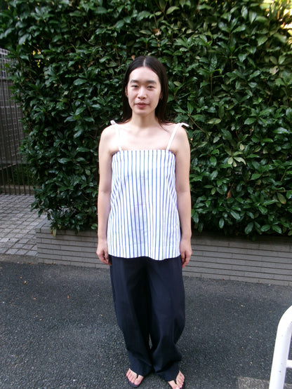 FUJI COTTON STRIPE CAMISOLE
