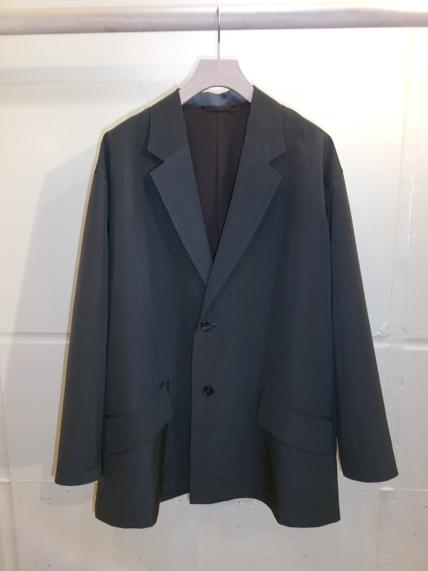 Cale Silk Wool Tailored Jacket