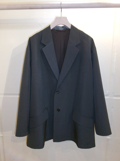 Cale Silk Wool Tailored Jacket
