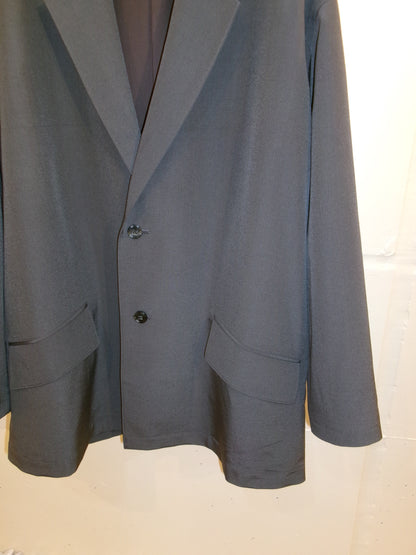 Cale Silk Wool Tailored Jacket