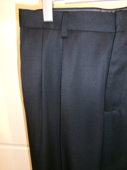 FUJI WOOL TWO TUCK SLACKS