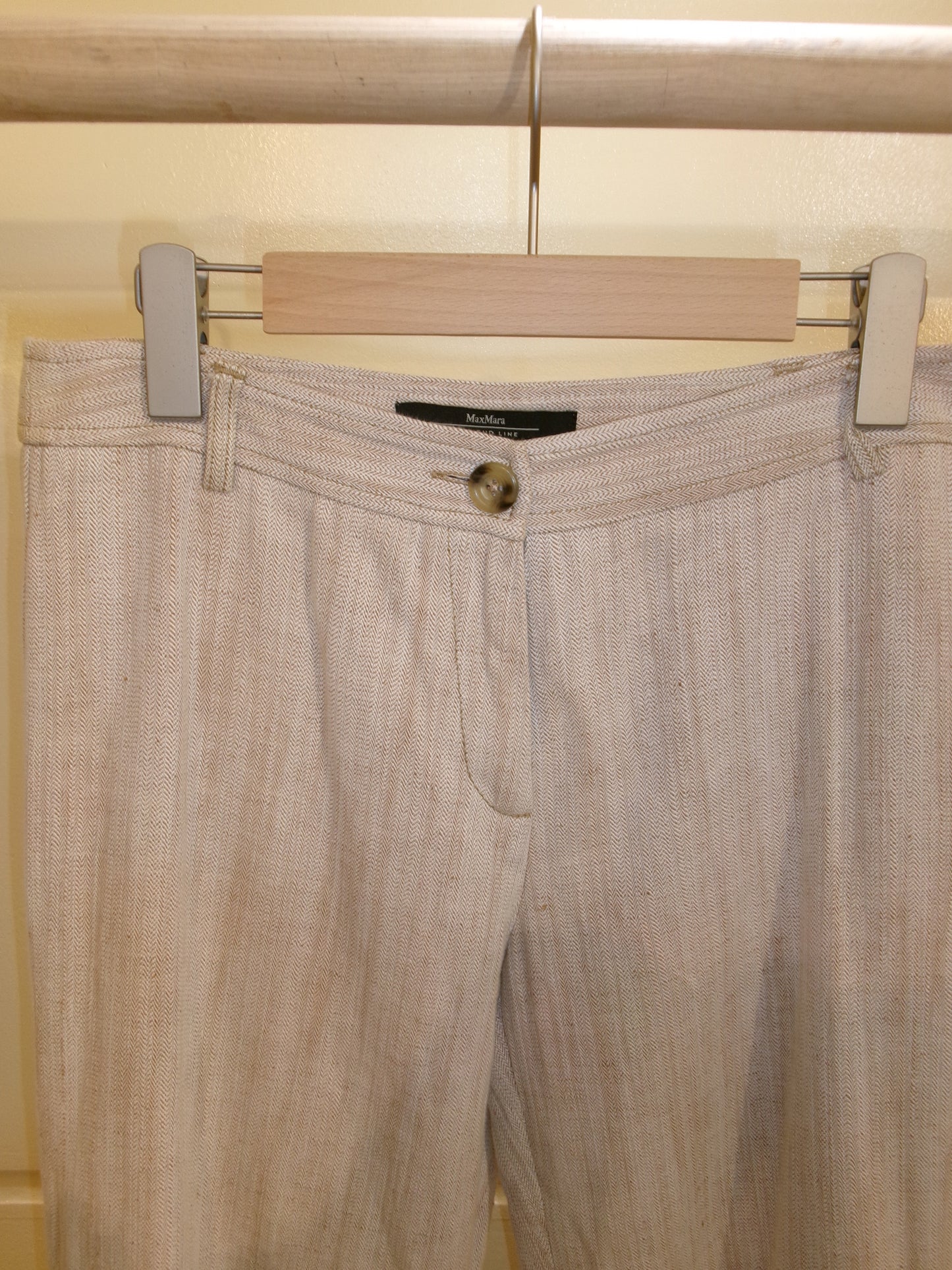 Max Mara Vintage Linen Pants