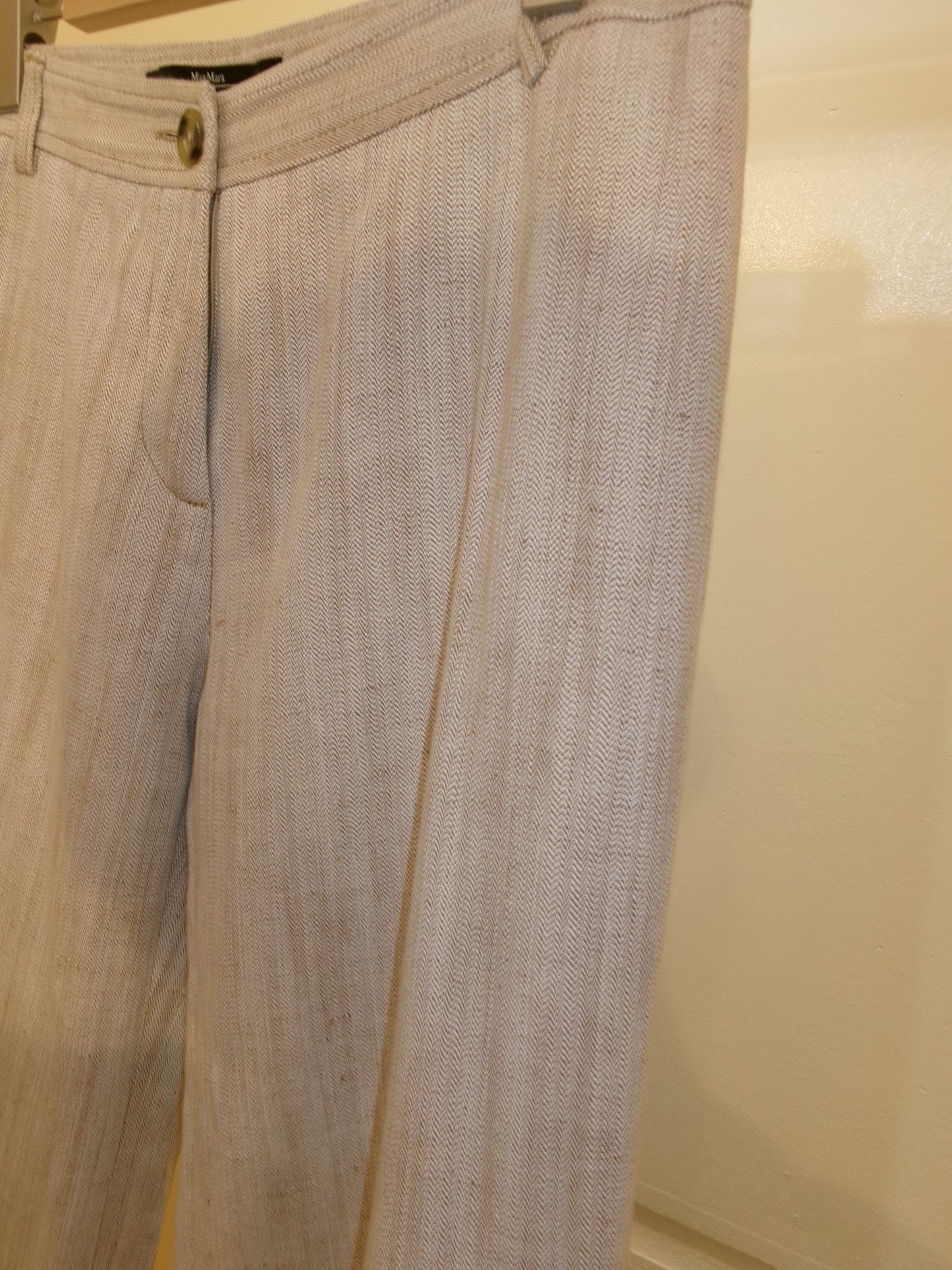 Max Mara Vintage Linen Pants