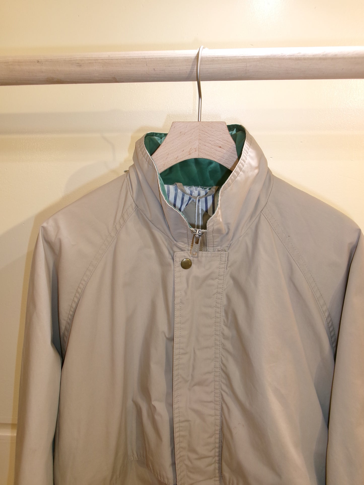 Vintage Beige Raglan Swing Top