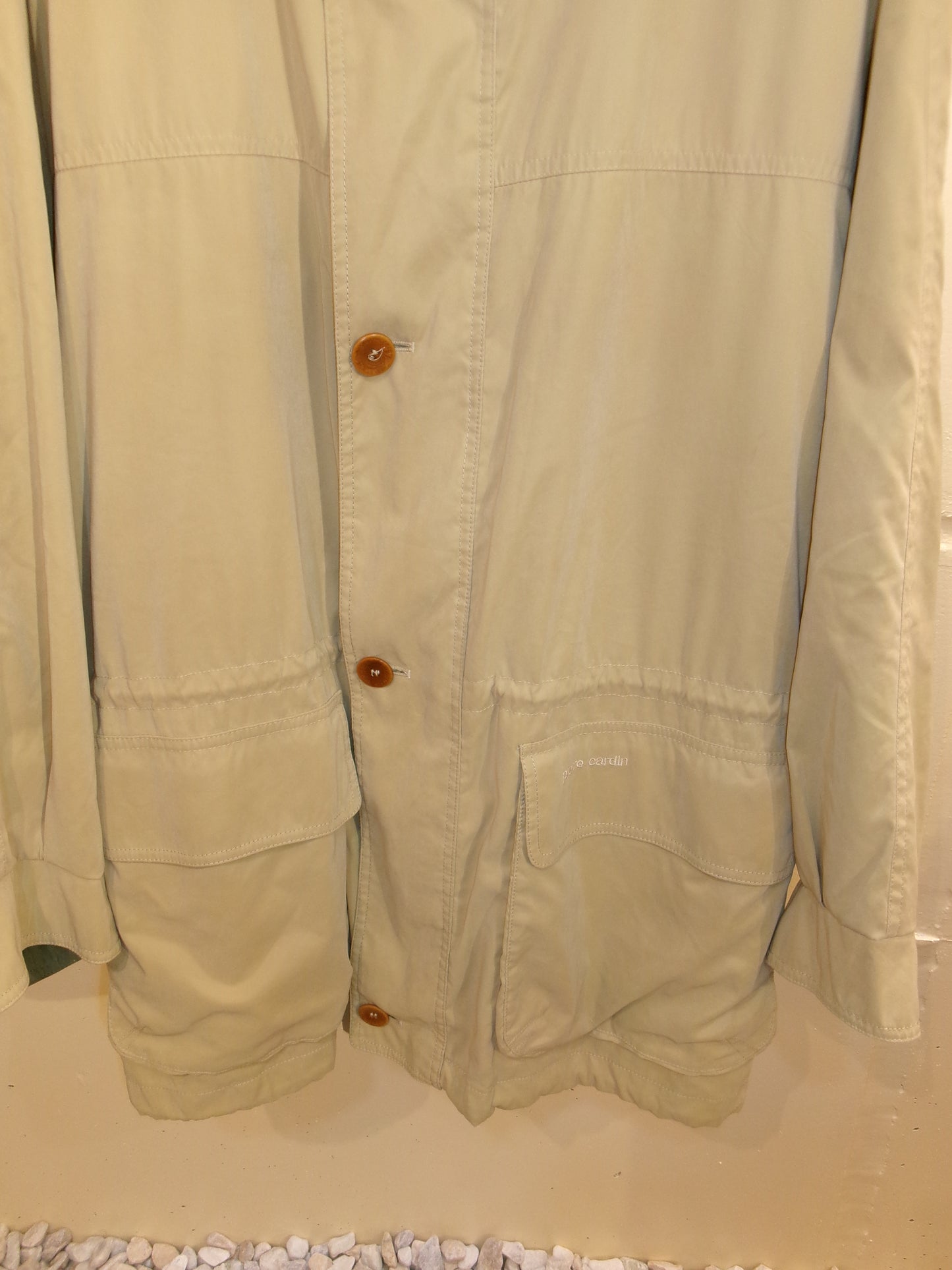 Vintage Yellow Stand Collar Blouson