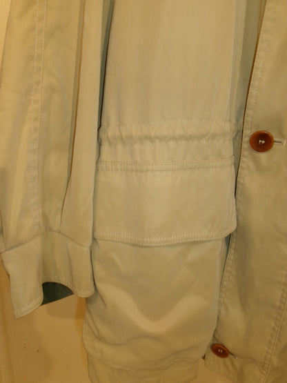 Vintage Yellow Stand Collar Blouson