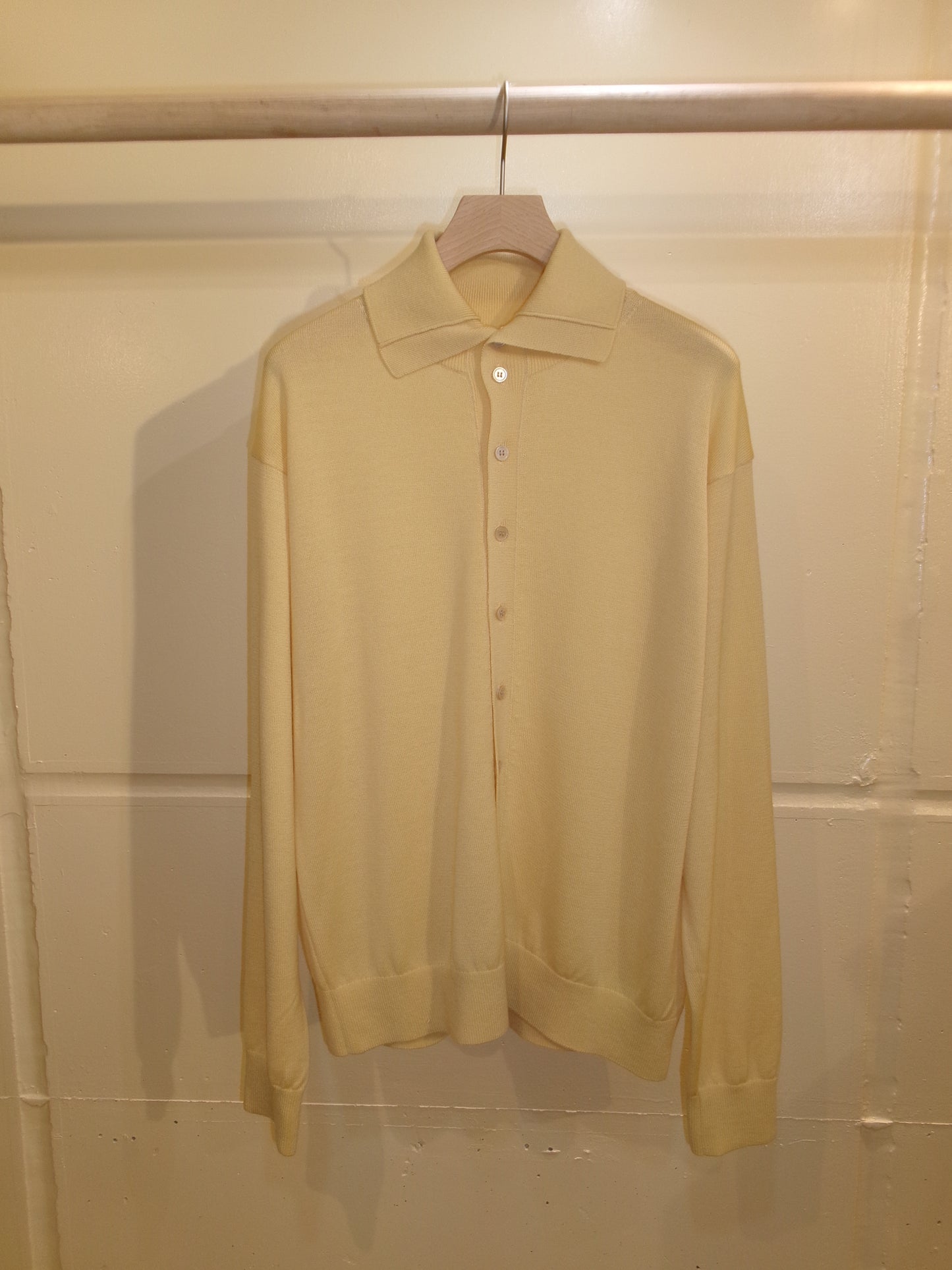 Ernie Palo Polo Kint Cardigan -Yellow-