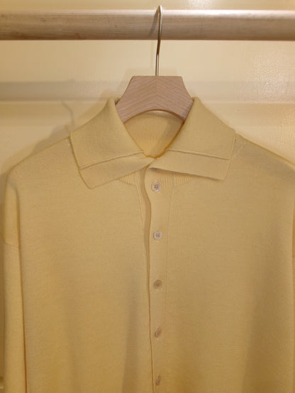 Ernie Palo Polo Kint Cardigan -Yellow-