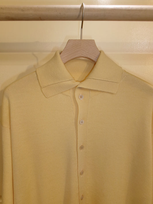 Ernie Palo Polo Kint Cardigan -Yellow-