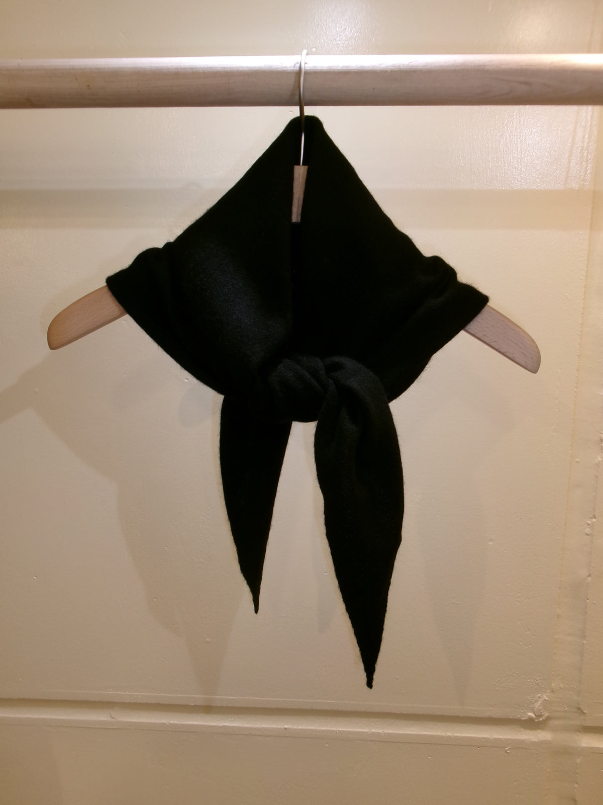 Ernie Palo Cashmere Scarf -Black-
