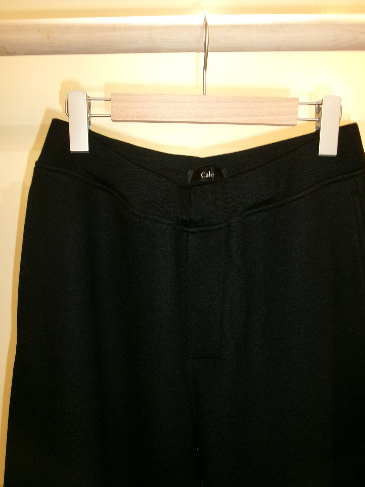 Cale Wool Straight Knit Pants