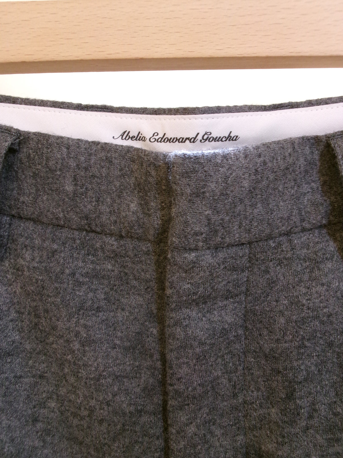 ABELIA EDOWARD GOUCHA MENS SLACKS -Grey-