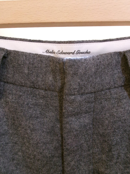 ABELIA EDOWARD GOUCHA MENS SLACKS -Grey-