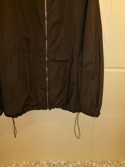 FUJI SILK POLYESTERLIGHT PARKA -Brown-