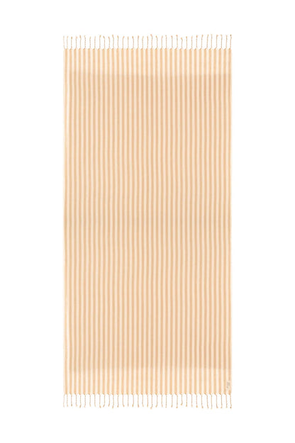 Mizar&Alcor Bath&Hand Towel -Striped Mustard-