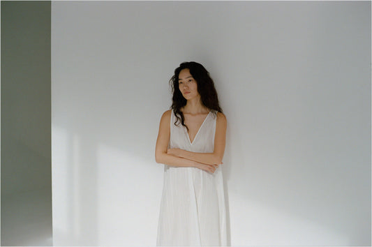 FUJI COTTON STRIPE ONEPIECE