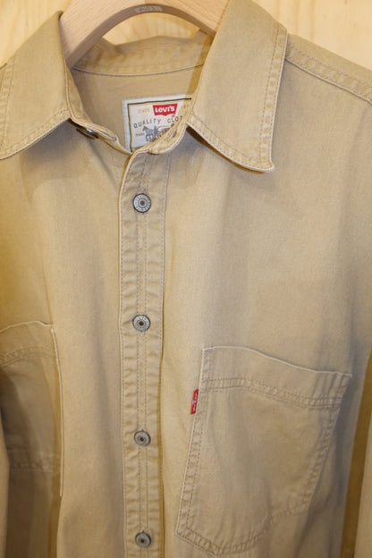 Levi's sand denim shirt
