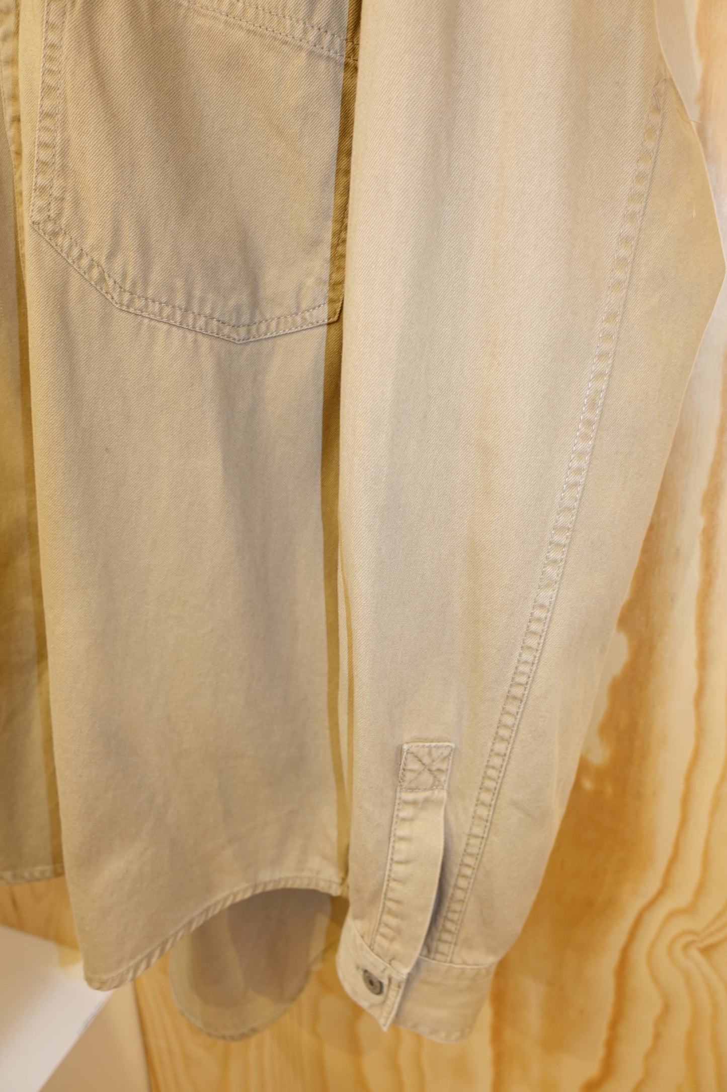 Levi's sand denim shirt